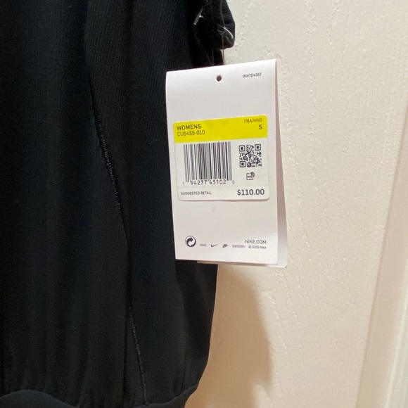 Nike Yoga Training Infinalon Black Jumpsuit - Picture 15 of 16